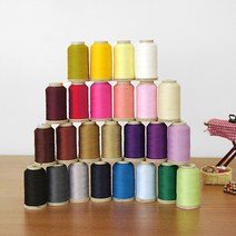 소잉홀릭 날나리실 라라실 25컬러 - 날나리사 재봉사 재봉실 100D 2합, 20 연보라 [45-370]