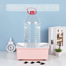 블랙 미니 캐스터 휠 자체 접착 스테인레스 스틸 캐스터 휠, [01]