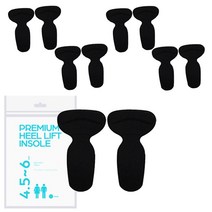 키커저스 신발 일체형 뒤꿈치 패드 실리콘 쿠션 접착 5세트