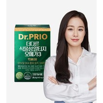 [닥터프리오] 더다른 식물성 알티지 오메가3 1개월분 60캡슐