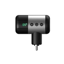 고성능 1800 mAh EZ Portex Gen2 무선 전원 공급 장치 배터리 팩 RCA DC 커넥터 로터리 카트리지 기계 용 LED 디스플레이, 03 RCA Silver, 03 RCA Silver