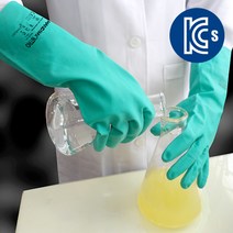 kcs 인증 내화학장갑 핸드맥스 니트로 니트릴고무장갑, 1개