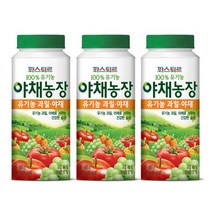 파스퇴르 유기농 야채농장 과일야채190ml(24팩)