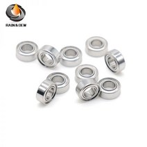 10Pcs SMR74 ABEC-7 4X7X2mm 스테인레스 볼 베어링 625 626 605 606 607 693 694 695 696 697 698 699 683 684 687 6, 05 10Pc SMR95 5X9X2.5