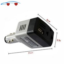 정현파 인버터 휴대용 차량용 캠핑 소켓 전원 자동차 시가 라이터 USB 컨버터 변환기 12V/24V 220V 어댑터 충전기