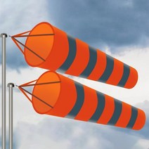 바람자루 윈드삭 풍향기 80100150cm windsock weathervane 스크래치 방지 방풍 형광 반사 windsock 날씨 가방 windsock wind wind, 2m, 주황색