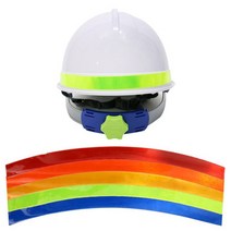 안전모 반사띠 고휘도 재귀식별스티커 인식용 45cm, 청색