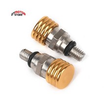 M4 * 7mm 포크 에어 블리더 릴리프 밸브 오토바이 Motocross SX EXC SMR All Modle Bike, 01 Gold