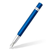 스테들러 만년필 trx 476 staedtler 펜 m촉 ef촉 f촉 케이스 포함, 블루, 중자(M)