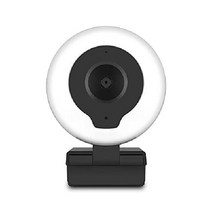 Aluratek HD 1080P 비디오 웹캠 PC MAC 데스크탑 및 노트북 화상 통화 회의, AWCL2KFR