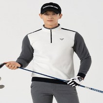 메이비굿 남성골프웨어 남자골프복 반집업긴팔티셔츠