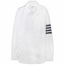 톰브라운 명품THOM BROWNE SS 바 스트라이프 옥스포드 오버사이즈 셔츠 MWLA