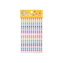 스튜디오8 홀로그램하트미니 스티커 다꾸, 단품