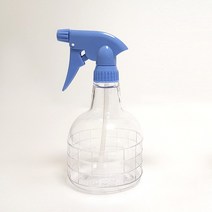 서경산업 투명분무기 (350ml 550ml) 가정용 업소용 분무기스프레이 소독스프레이 소독분무기, 1개입, 블루 (대) 550 ml