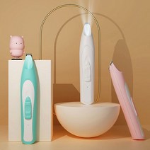 일코 충전식 강아지 고양이 미용 전동 이발기 면도기, 미니 애견이발기/화이트