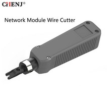 네트워크 키트 모듈 와이어 커터 RJ45 로션 퍼 전문 Lsa-plus 텔레콤 전화선 케이블 RJ11 광 펀치 다운 핑 도구