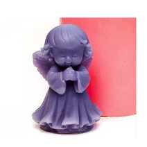 [실리콘 수제몰드] 기도하는 천사(여) 수제 몰드 (비누 양초 슈가 제작용), 기도하는 천사(여) 수제 몰드-1개