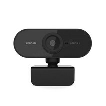 온라인 수업 화상 회의 카메라 웹캠 풀HD 1080p 웹캠 USB 마이크 미니 컴퓨터 카메라 유연한 회전 노트북, 01 1080p webcam
