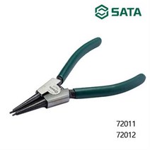 [SATA] 플라이어 스냅 링 플라이어 오므림 벌림 180도 90도 5인치 7인치 9인치, 1개