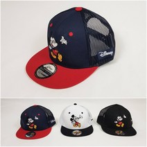 디즈니 미키 메쉬 스냅백(~9세)아기 아동 키즈 모자
