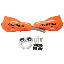 KTM Kayo SX KLX YZ CR RMZ 더트 바이크 인듀로 슈퍼모토 오토바이 핸드 가드 프로텍터 22mm, 01 주황색