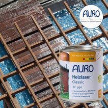AURO No.930-00 아우로 오일 스테인-유성 0.75L(약19m2시공)_반광_도막형성, 단품