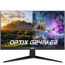 MSI 24인치 모니터 옵틱스 G241V E2 아이세이버 IPS 75 결점 / sy