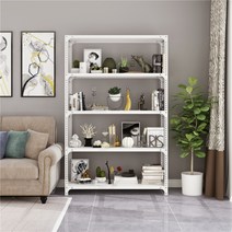 마트 철제 앵글랙 선반 공장 화물 화이트 펜트리 진열, 길이 150 폭 40, A