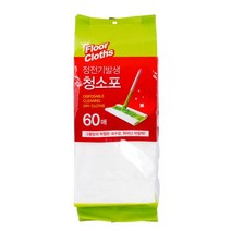 아임홈인 청소용 정전기필터 정전기 청소포 마스크 대용량 60매, 60개입