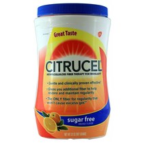 Citrucel Methylcellulose Fiber Therapy for Regularity 시트루셀 메틸셀루로즈 화이버 테라피 파우더 오렌지맛 32oz(907g)