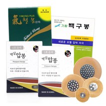 기황 백살압봉 1호 금색 100개 1박스 (자극/지압/압박기구/옵션선택), 기황 백살압봉 1호 은색