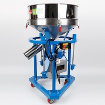 스테인리스 분말 진동체 기계 220v1500w곡물 선별기, 라운드 220V750W