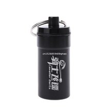 다트핀 케이스 다트 보관함 soft dart head tip points storage case 휴대용 캐리 상자 비행 보호기 ring pad holder keyring, 검은색