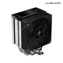 JIUSHARK JF100RS Crystal (BLACK) CPU쿨러, 선택없음