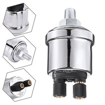 1pc 12V 24V 엔진 오일 압력 센서 0-10 바 1/8NPT 10MM 게이지 경고, 단일옵션