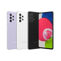 삼성전자 갤럭시 A52s 5G 128GB 새제품 미개봉 미개통, 블랙 색상