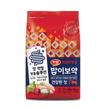 하림펫푸드 반려견 전연령 밥이보약 건식사료 건강한장, 4개, 닭