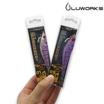 루웍스 LWE-05 퍼플이네 프리미엄 삼봉에기 S 110mm 갑오징어 한치 쭈꾸미 낚시, 05