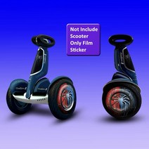 세그웨이나인봇 jaycreer 세그웨이 ninebot s-plus용 자체 균형 전기 스쿠터 데칼 스티커 호환, 색상 13
