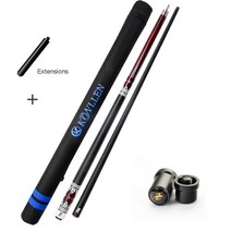 큐대 카본 당구 상대 큐 PREOAIDR 3142 풀 스틱 메이플 탄소 섬유 샤프트 10.5/11.8/ 12.8mm 팁 Uni-loc 공동 키트, 11.8mm, 이터널2 세트