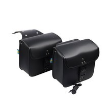 로얄엔필드 메테오 히말라얀 클래식Royal Enfield 2022 Meteor 350 오토바이 액세서리 사이드 백 새들백 가, 01 Black