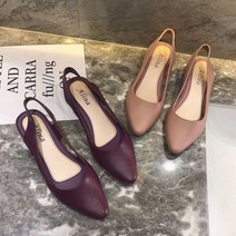 슬링백 여성화 봄구두 면접 발편한 슬링백 슈즈 선물