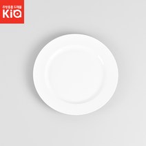 로코 하이본 도자기 레스토랑 원접시 빵접시 메인접시 한정식 카페접시 도자기 백색, 로코 하이본 도자기 레스토랑 6.75인치