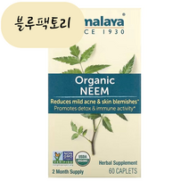 (믿고보는 블루팩토리) 히말라야 Neem 님 60정 품절시 대체상품 추천, 1개, 60개