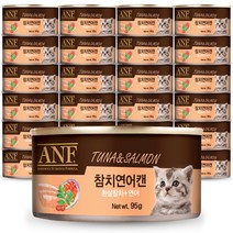 ANF 캣푸드캔 참치연어 95g x24개