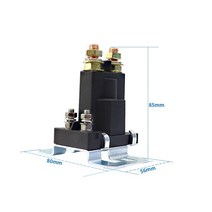 자동차 릴레이 스타터 500A/12V/24V 4 터미널 전원 스위치 듀얼 배터리 시작 접촉기, 03 12V Continuous