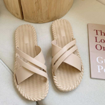 오너클랜 여성 비치 패션 코디 신발 편한 신혼 여행 슬리퍼