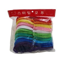 혼합 공예 모루 10종 세트, 혼합색상, 1세트