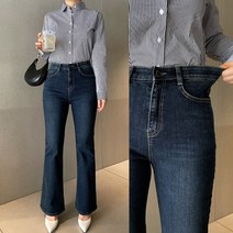 세이러브 국산 다리가 길어보이는 밴딩 스판 부츠컷 청바지 S-XL