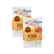 오뚜기 밀키트 닭갈비 간편식 가정대용식 520G HMR 캠핑음식, 2개